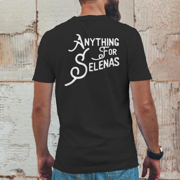 Official Anything For Selenas Mens Back Print T-shirt Funny Gifts