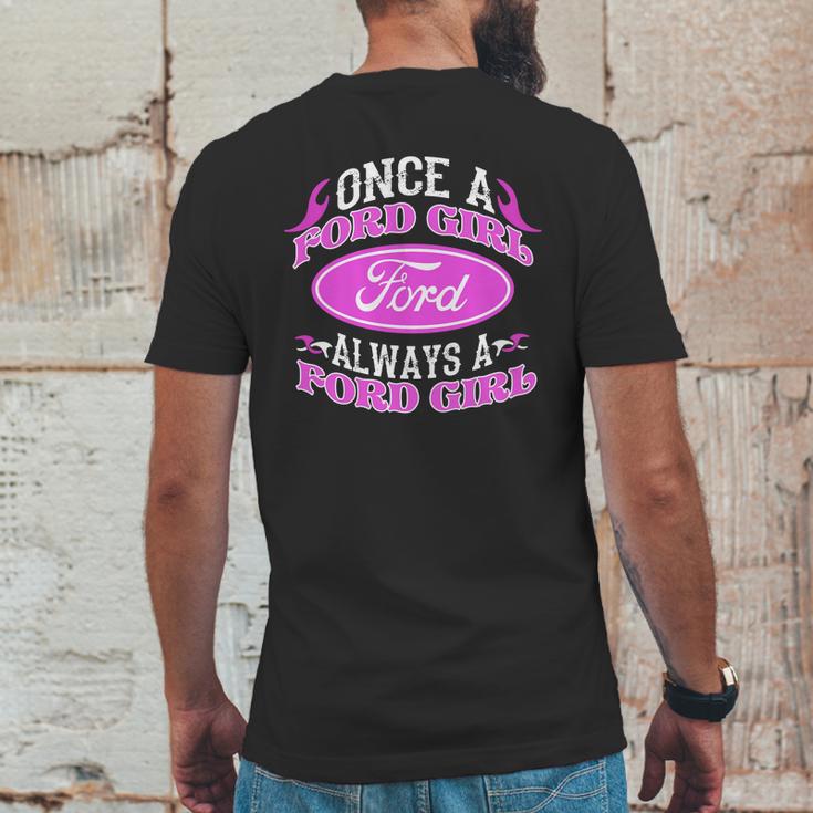 Once A Ford Girl Always A Ford Girl Npv Mens Back Print T-shirt Funny Gifts