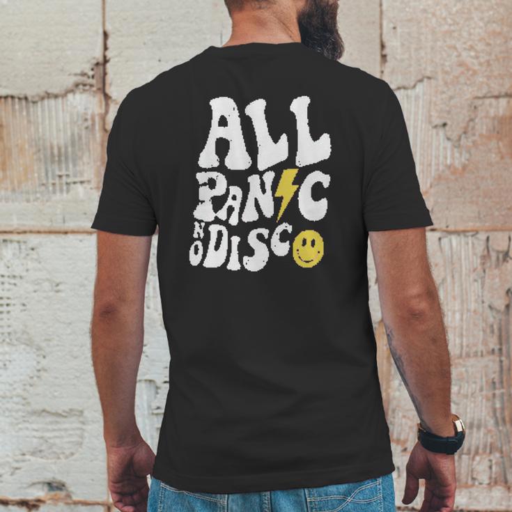 All Panic No Disco Print Popular Gift Mens Back Print T-shirt Funny Gifts