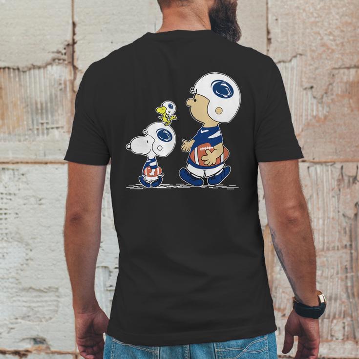 Penn State Peanuts Tshirt Mens Back Print T-shirt Funny Gifts