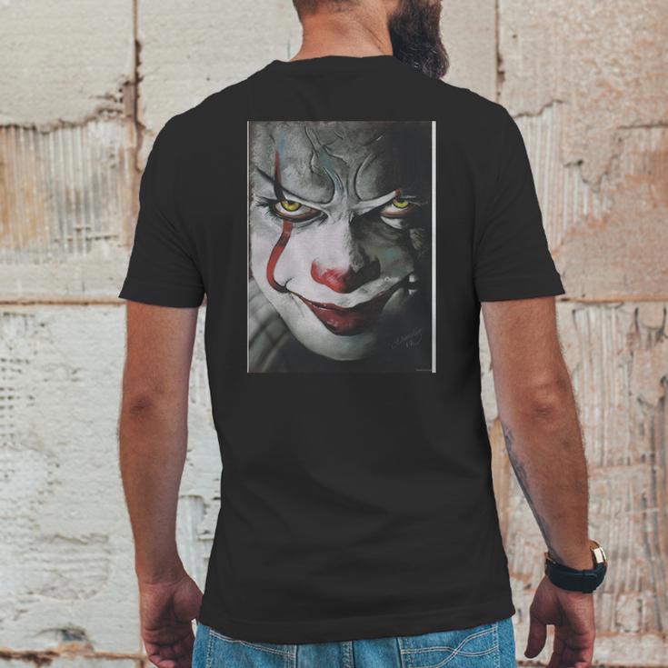 Pennywise Clown T-Shirt Shirt Mens Back Print T-shirt Funny Gifts