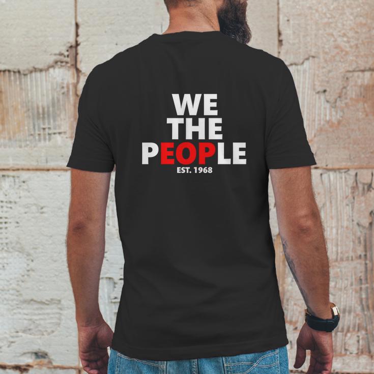 We The People Eop Ualbany College Mens Back Print T-shirt Funny Gifts