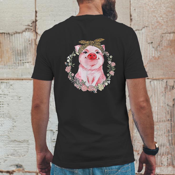 Pig Cute Love Funny Animal Piggy Mens Back Print T-shirt Funny Gifts