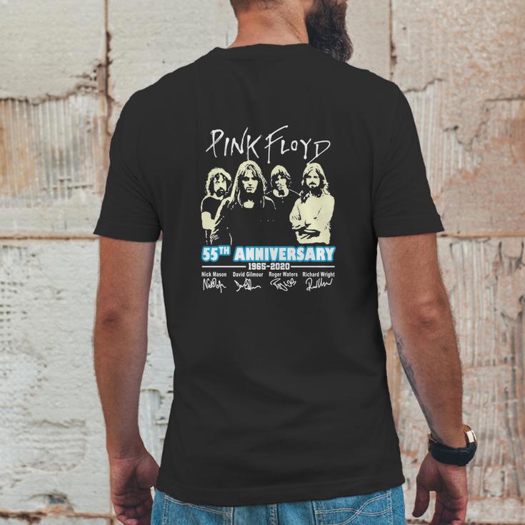 Pink Floyd 55Th Anniversary 1965 2020 All Signature Mens Back Print T-shirt Funny Gifts