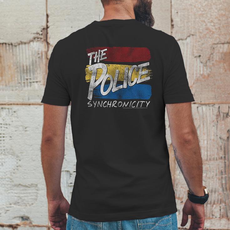 The Police Rock Band Sync Inverted Synchronicity Mens Back Print T-shirt Funny Gifts