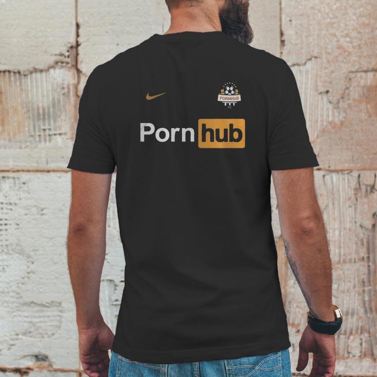 Pornhub Jersey Mens Back Print T-shirt Funny Gifts