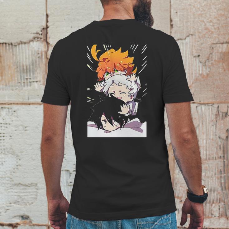 The Promised Neverland Mens Back Print T-shirt Funny Gifts