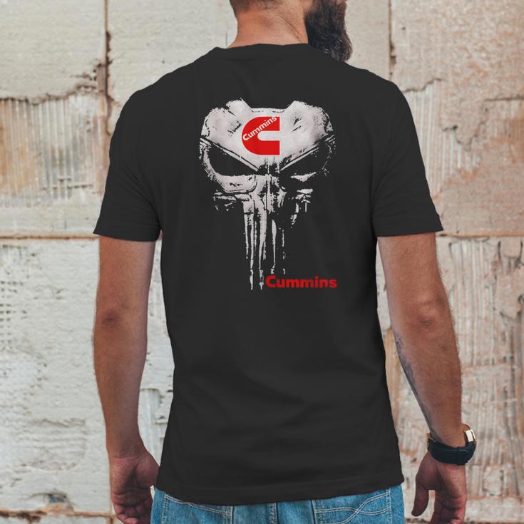 Punisher Skull Cummins Shirt Mens Back Print T-shirt Funny Gifts