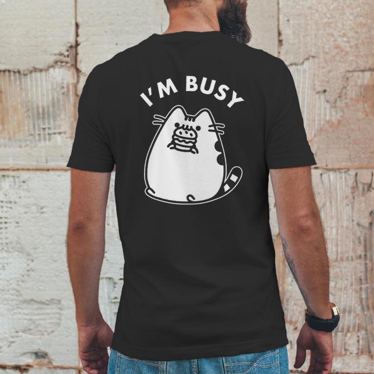 Pusheen The Cat The Cat Vintage Mens Back Print T-shirt Funny Gifts