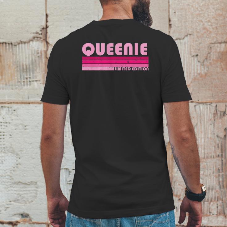 Queenie Name Personalized Retro Vintage 80S 90S Birthday Mens Back Print T-shirt Funny Gifts