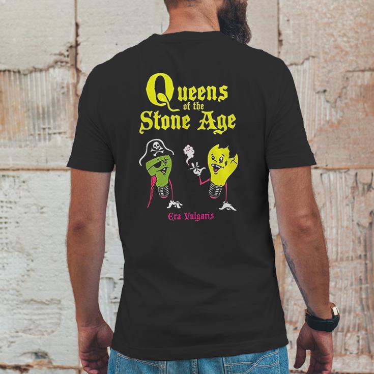 Queens Of The Stone Age Era Mens Back Print T-shirt Funny Gifts