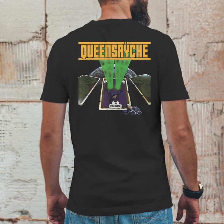 Queensrÿche Band The Warning Mens Back Print T-shirt Funny Gifts