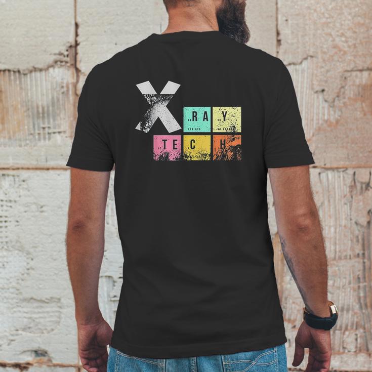 Radiology Xray Technologist Periodic Elements Table Mens Back Print T-shirt Funny Gifts