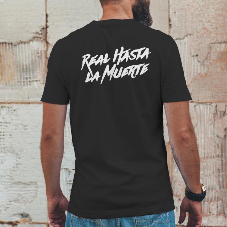 Real Hasta La Muerte Camisa Mens Back Print T-shirt Funny Gifts