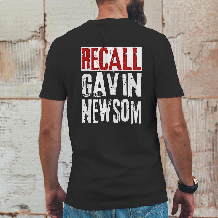 Recall Gavin Newsom Ca California Governor Gavin Newsom Mens Back Print T-shirt Funny Gifts