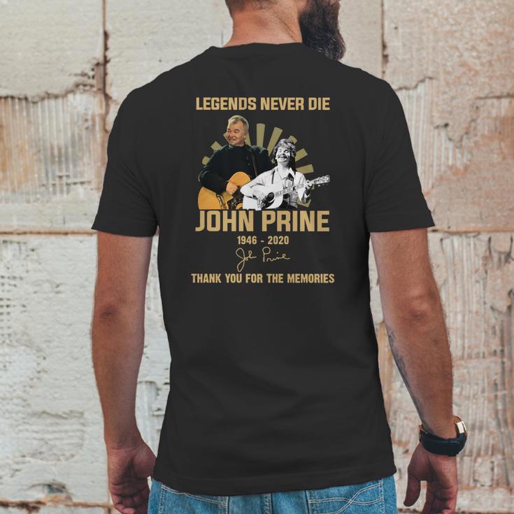 Rest John Prine Mens Back Print T-shirt Funny Gifts