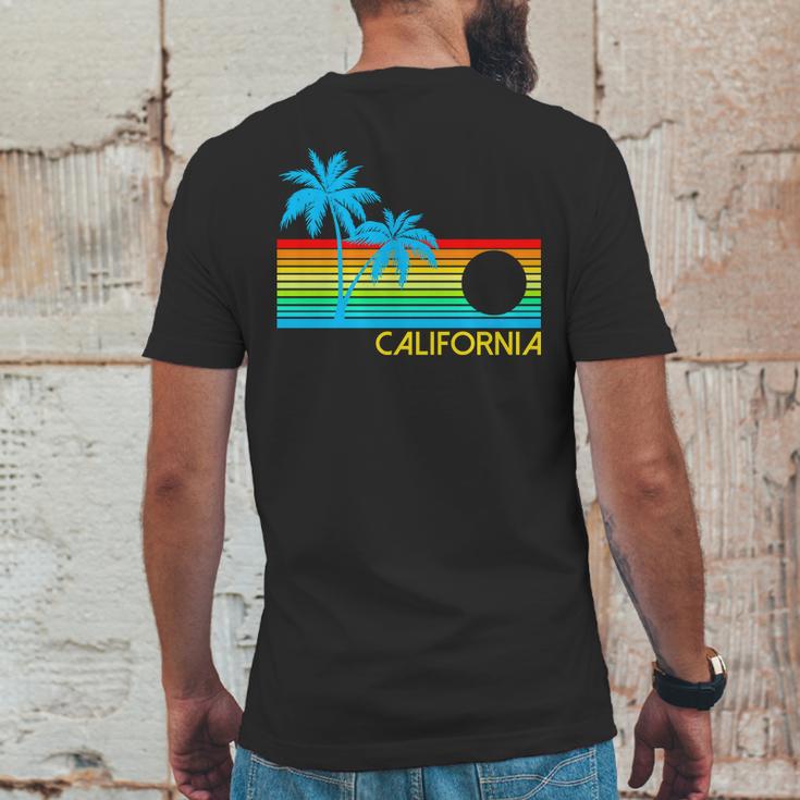 Retro California Logo Mens Back Print T-shirt Funny Gifts