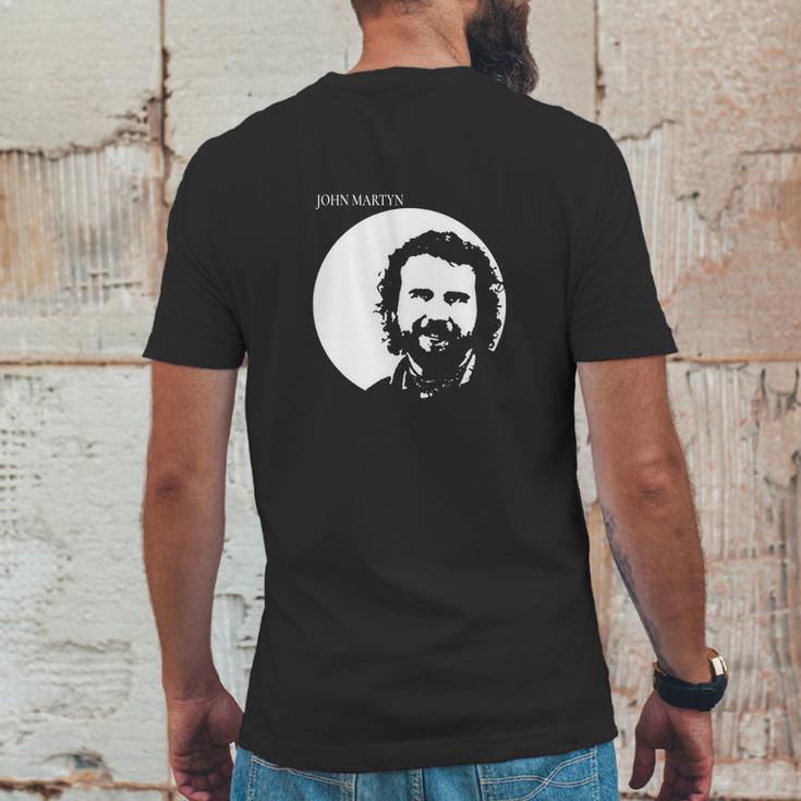 Retro Graphic John Martyn Art Mens Back Print T-shirt Funny Gifts