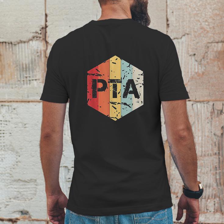 Retro Pta Physical Therapy Assistant Gifts Graduation Month Mens Back Print T-shirt Funny Gifts