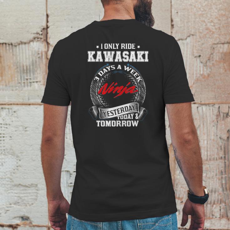 Only Ride Kawasaki Ninjia Mens Back Print T-shirt Funny Gifts