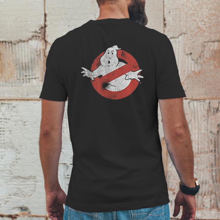 Ripple Junction Ghostbusters Distressed No Ghost No Type Mens Back Print T-shirt Funny Gifts