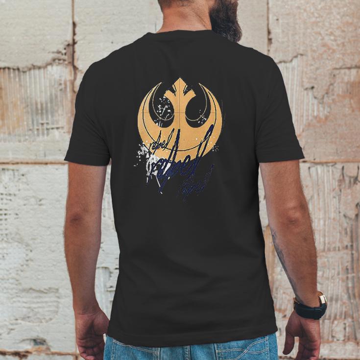 The Rise Of Skywalker Rebel Alliance Mens Back Print T-shirt Funny Gifts