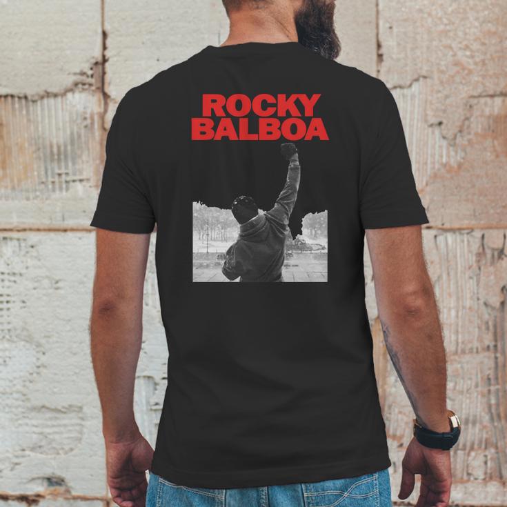 Rocky Balboa Mens Back Print T-shirt Funny Gifts