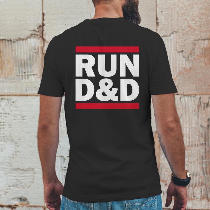 Run Dungeons And Dragons T-Shirt Mens Back Print T-shirt Funny Gifts