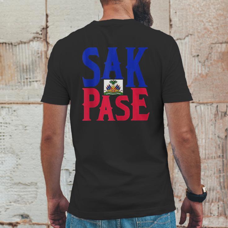 Sak Pase Art Cute Haitian Creole Pride Mens Back Print T-shirt Funny Gifts