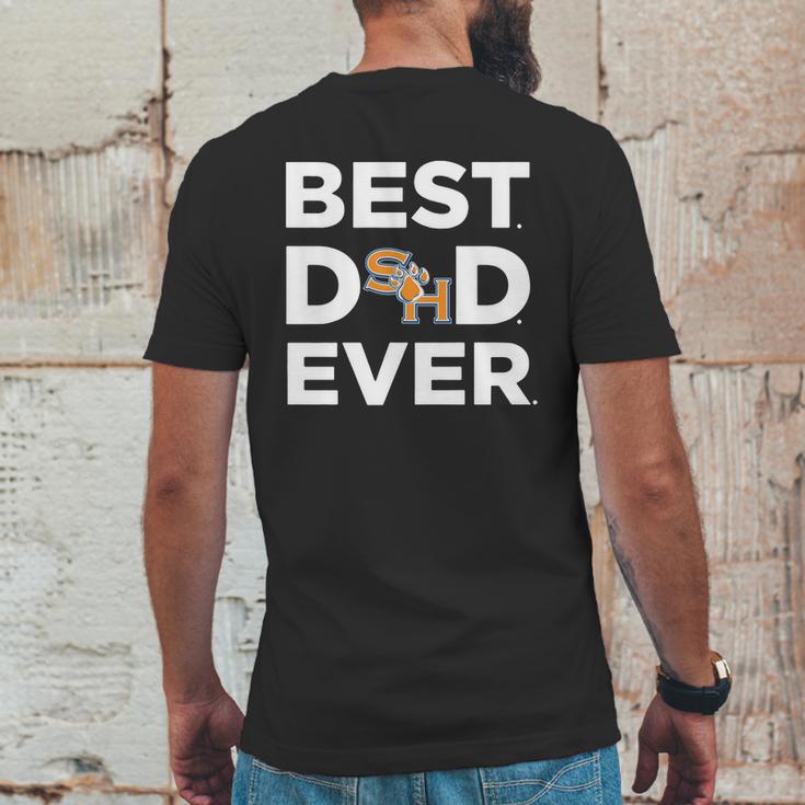 Sam Houston State Bearkats Best Dad Ever Mens Back Print T-shirt Funny Gifts