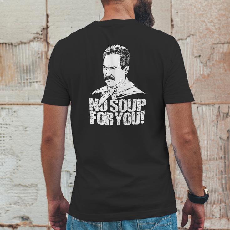 Seinfeld - Soup Nazi - No Soup For You Mens Back Print T-shirt Funny Gifts