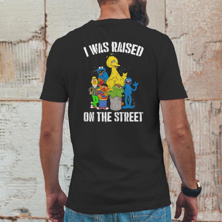 Sesame Street Everything I Know I Learned On The Streets Mens Back Print T-shirt Funny Gifts