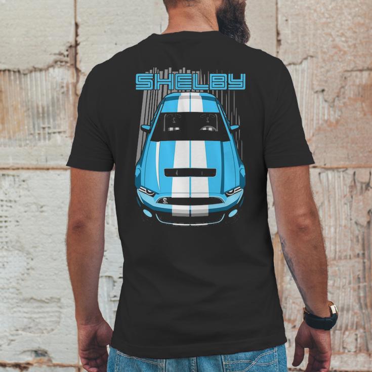 Shelby Gt500 S197 Grabber Blue Mens Back Print T-shirt Funny Gifts