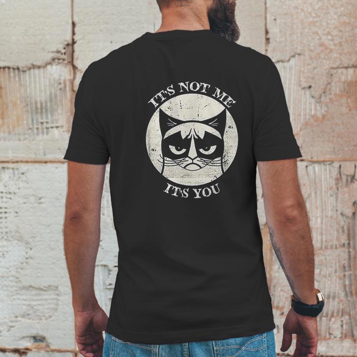 Siamese Cat Grumpy Funny Expression Its Not Me Its You Mens Back Print T-shirt Funny Gifts