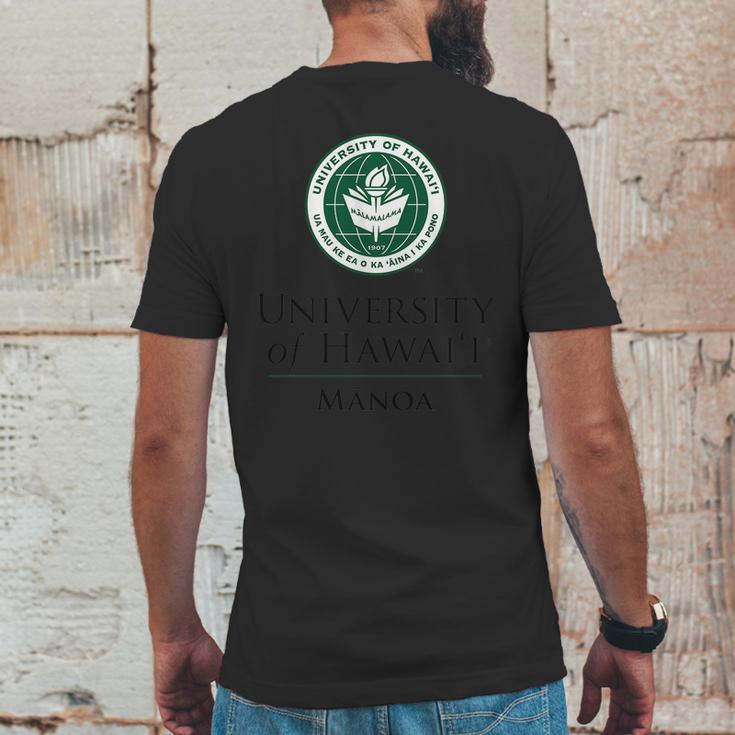 Simple Logo University Of Hawaii Manoa 2020 Mens Back Print T-shirt Funny Gifts