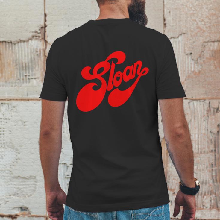 Sloan Band Logo Red Mens Back Print T-shirt Funny Gifts