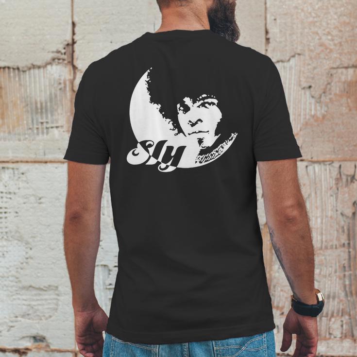 Sly And The Family Stone T-Shirt Mens Back Print T-shirt Funny Gifts