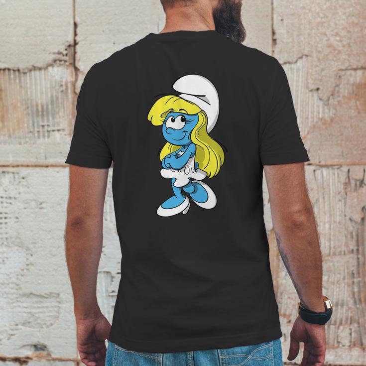 Smurfette Mens Back Print T-shirt Funny Gifts