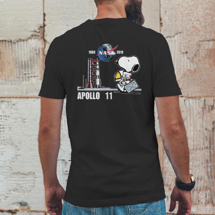 Snoopy 1969 Nasa 2019 Apollo 11 Shirt Mens Back Print T-shirt Funny Gifts