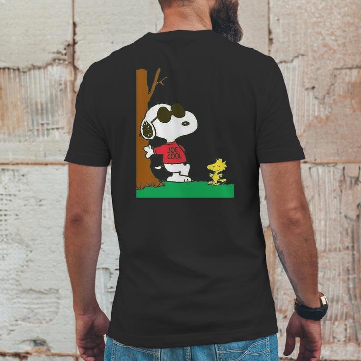 Snoopy Joe Cool And WoodstockShirt Mens Back Print T-shirt Funny Gifts