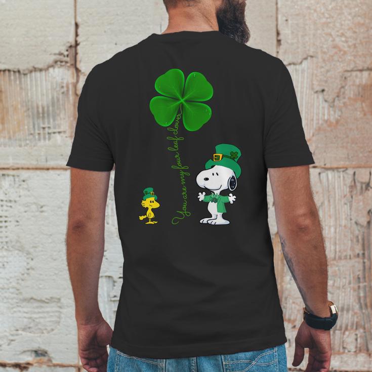 Snoopy Shamrock You Are My Four Leaf Clover Mens Back Print T-shirt Funny Gifts