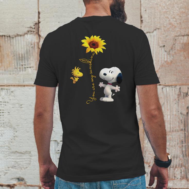 Snoopy And Woodstock You Are My Sunshine Mens Back Print T-shirt Funny Gifts