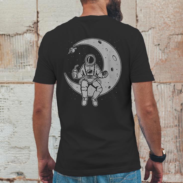 Space Astronomer Science Mens Back Print T-shirt Funny Gifts