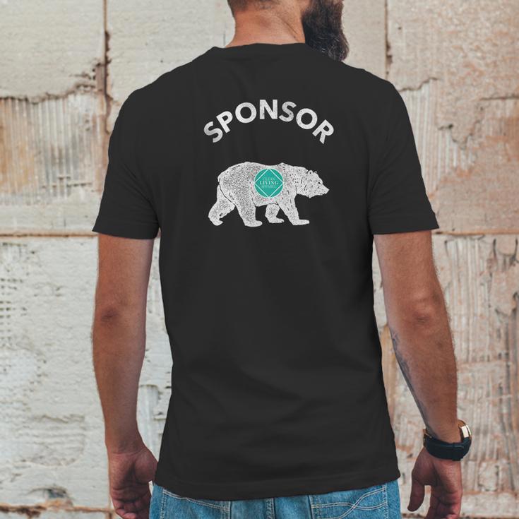 Sponsor Bear Narcotics Anonymous Na Aa Gifts Mens Back Print T-shirt Funny Gifts