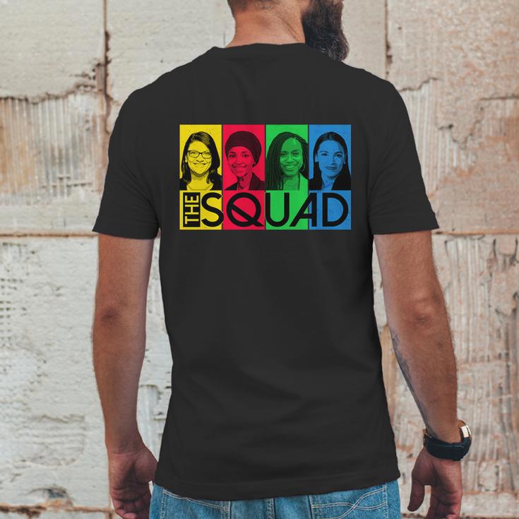 The Squad Aoc Ilhan Omar Tlaib Pressley Mens Back Print T-shirt Funny Gifts