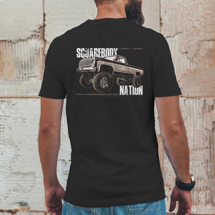 Squarebody Classic Square Body Mens Back Print T-shirt Funny Gifts