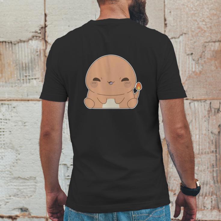 Squee Charmander Mens Back Print T-shirt Funny Gifts