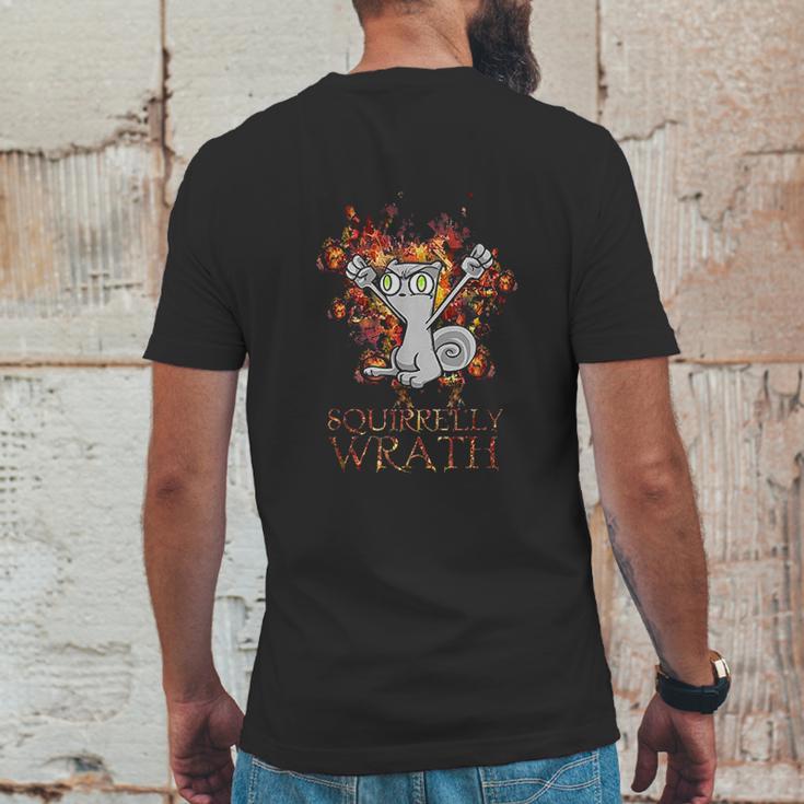 Squirrelly Wrath Foamy The Squirrel Mens Back Print T-shirt Funny Gifts