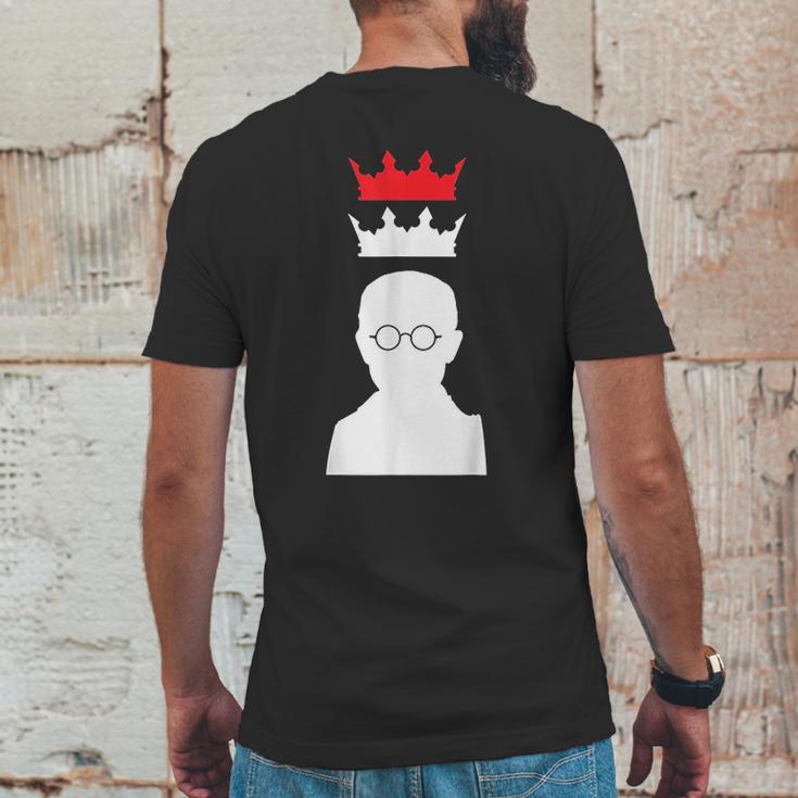 St Maximilian Kolbe Two Crowns Catholic Saint Gifts Poland Mens Back Print T-shirt Funny Gifts