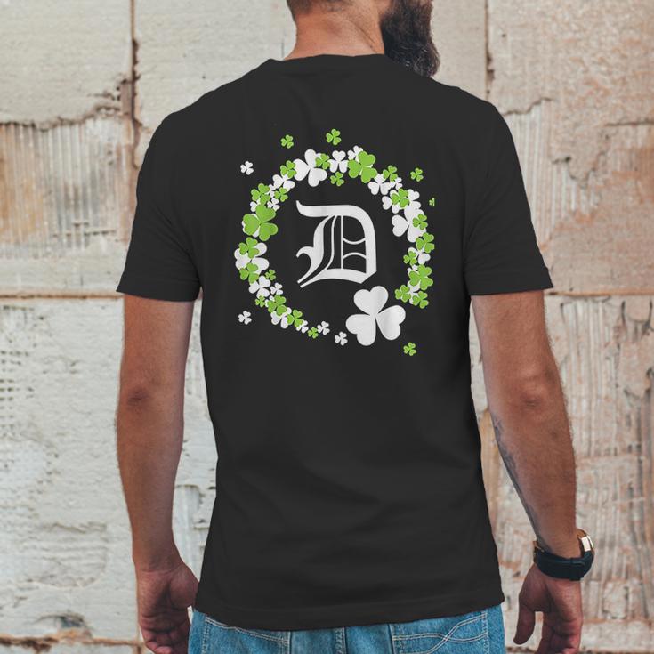 St Patricks Day Detroit Michigan Mens Back Print T-shirt Funny Gifts